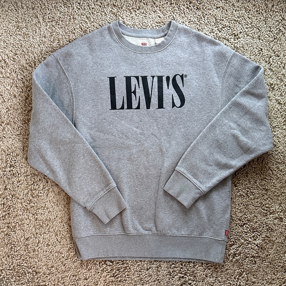 Levi's Gray Men's Crewneck
